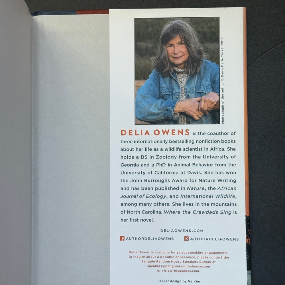 Where the Crawdads Sing by Delia Owens | Literary Fiction | Hardcover Book - Picture 4 of 10